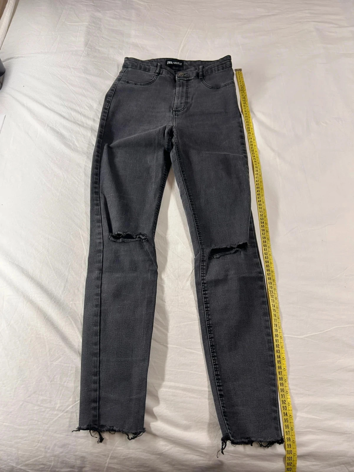 Jean slim noir Zara